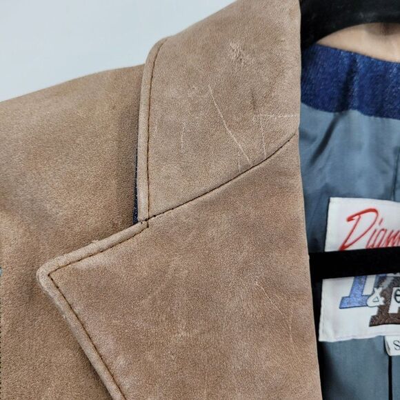 Vtg 80s Rare Denin Western Rodeo Jacket Sz S Cowgirl Chic Conchos Fringe Funky - Picture 7 of 14